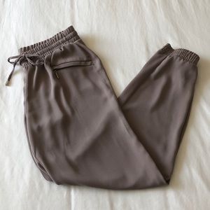 Cream/tan harem pants